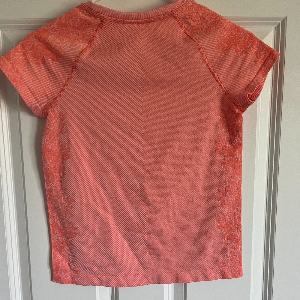 Workout Shirt, Girls, Target, Pinkish Orange